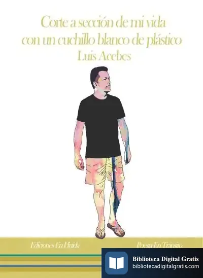 Descargar Corte A Sección De Mi Vida Con Un Cuchillo Blanco De Plástico de Luis Acebes