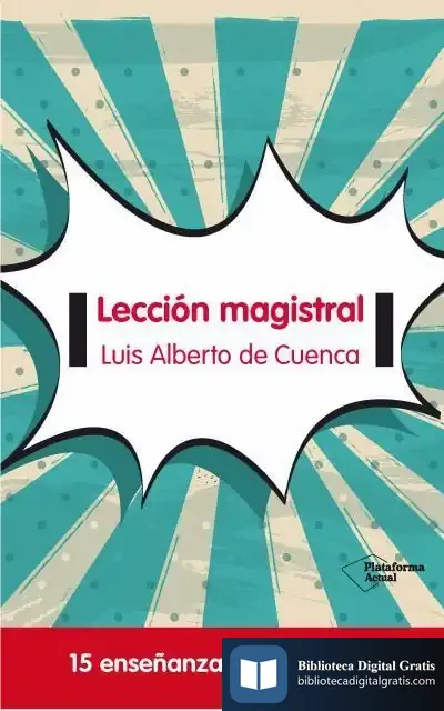 Descargar Lección Magistral