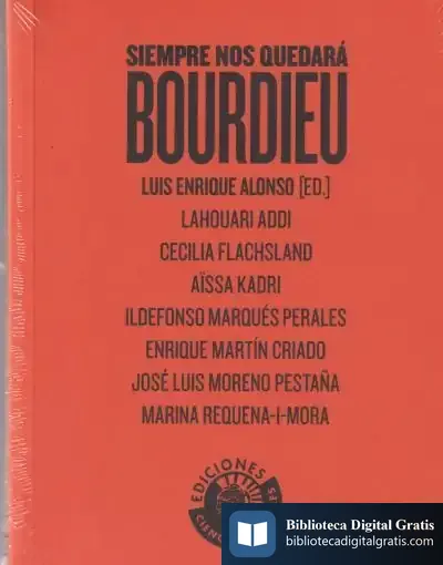 Descargar Siempre Nos Quedará Bourdieu