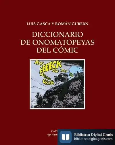 Descargar Diccionario De Onomatopeyas Del Cómic
