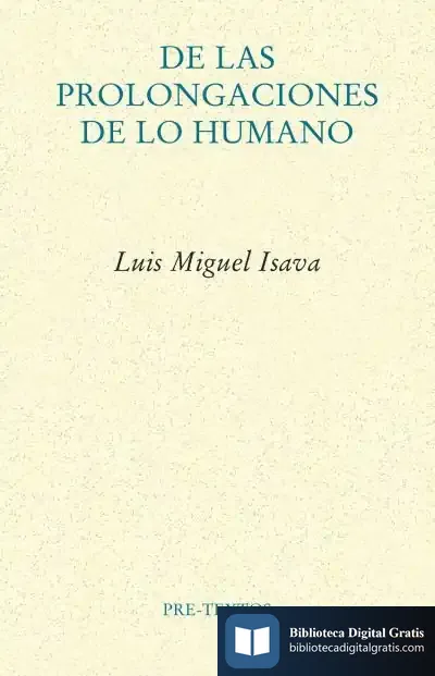 Descargar De Las Prolongaciones De Lo Humano
