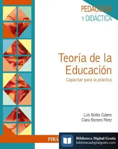 Descargar Teoría De La Educación: Capacitar Para La Práctica