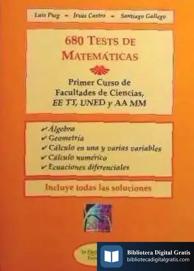 Descargar 680 Preguntas De Test De Matemáticas de Luis Puig Mosquera