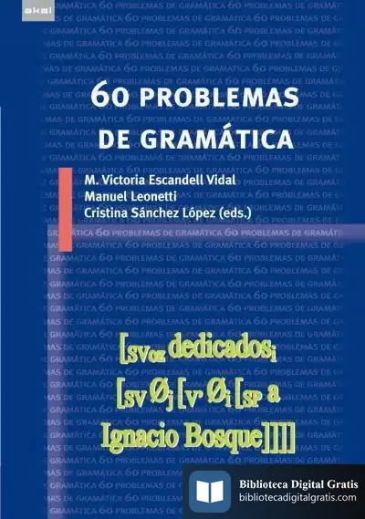 Descargar 60 Problemas De Gramática de M. Victoria Escandell Vidal