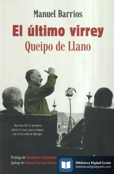 Descargar El Último Virrey: Queipo De Llano de Manuel Barrios