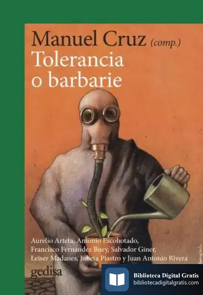 Descargar Tolerancia O Barbarie (Ne)