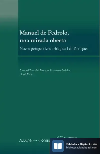 Descargar Manuel De Pedrolo, Una Mirada Oberta de Manuel de Pedrolo