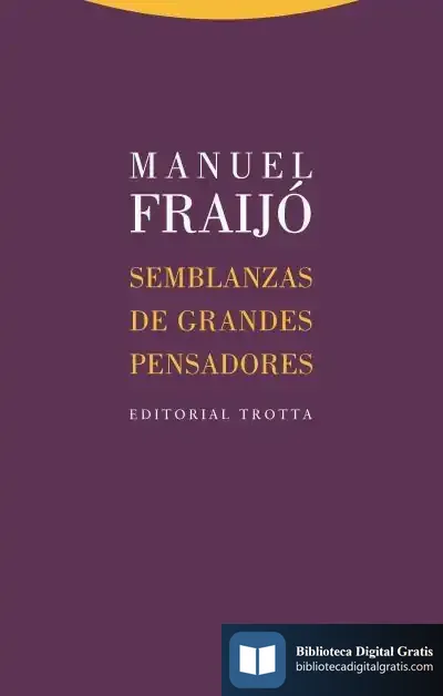 Descargar Semblanzas De Grandes Pensadores de Manuel Fraijó