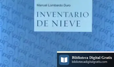 Descargar Inventario De Nieve de Manuel Lombardo Duro