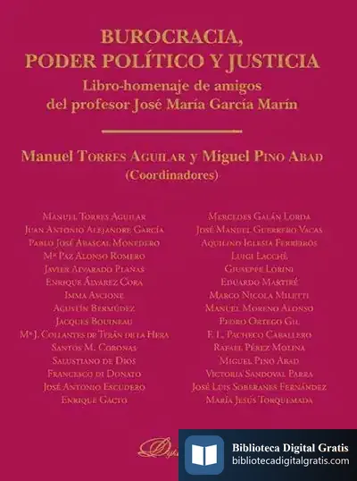 Descargar Burocracia, Poder Político Y Justicia