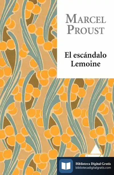 Descargar El Escándalo Lemoine de Marcel Proust