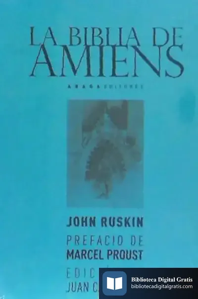 Descargar La Biblia De Amiens de Marcel Proust