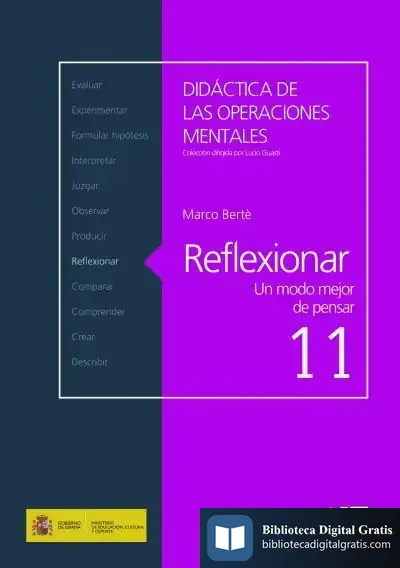 Descargar Reflexionar de Marco Bertè