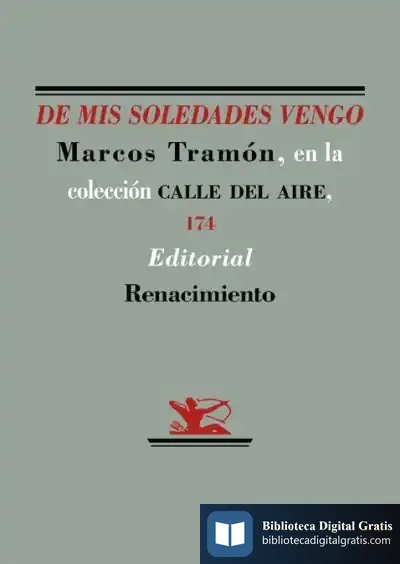 Descargar De Mis Soledades Vengo