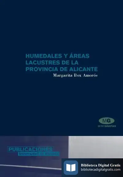 Descargar Humedales Y Áreas Lacustres De La Provincia De Alicante de José Manuel Valenzuela Arce