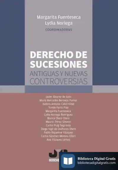 Descargar Derecho De Sucesiones: Antiguas Y Nuevas Controversias
