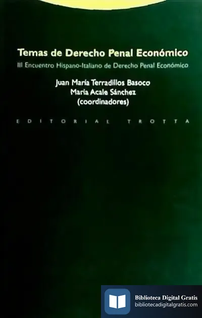 Descargar Temas De Derecho Penal Económico de María Acale Sánchez