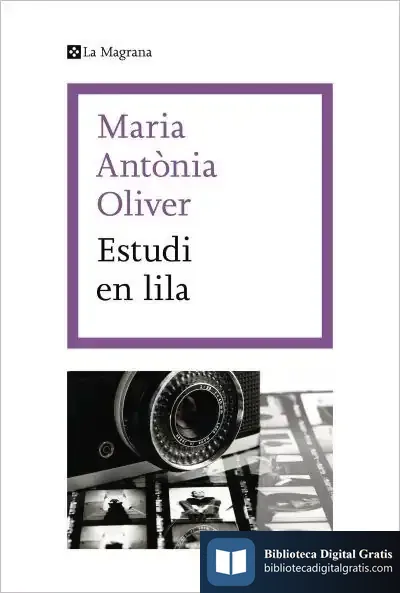 Descargar Estudi En Lila de Maria Antònia Oliver