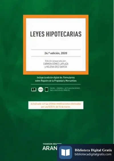 Descargar Leyes Hipotecarias