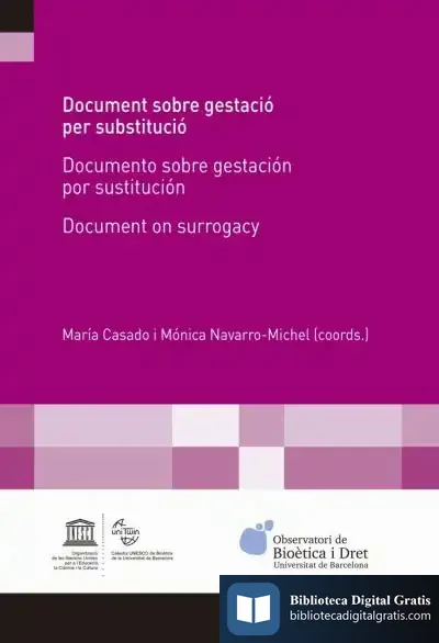 Descargar Document Sobre Gestació Per Substitució de María Casado González