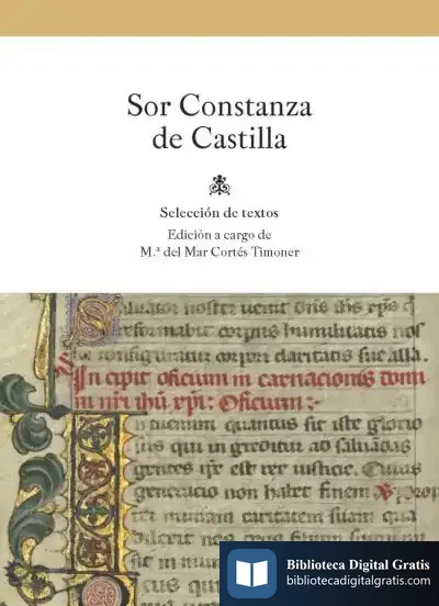 Descargar Sor Constanza De Castilla