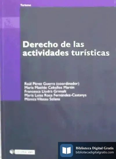 Descargar Derecho De Las Actividades Turísticas de Wilhelm Dilthey