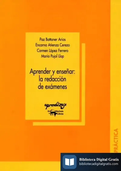 Descargar Aprender Y Enseñar: La Redacción De Exámenes de Roberto Pavanello