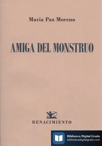 Descargar Amiga Del Monstruo de María Paz Moreno Páez