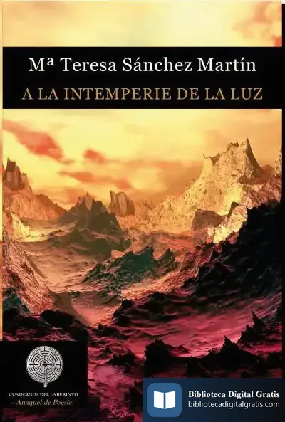 Descargar A La Intemperie De La Luz de María Teresa Sánchez Martín