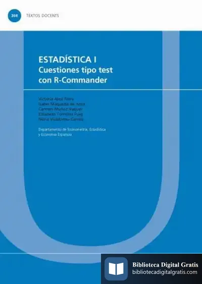 Descargar Estadística I. Cuestiones Tipo Test Con R-Commander