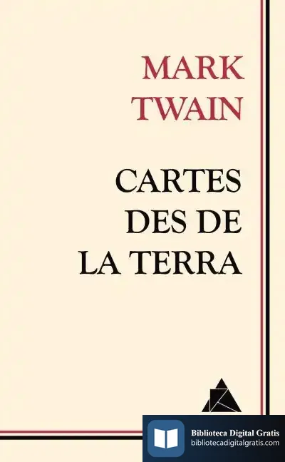 Descargar Cartes Des De La Terra de Mark Twain