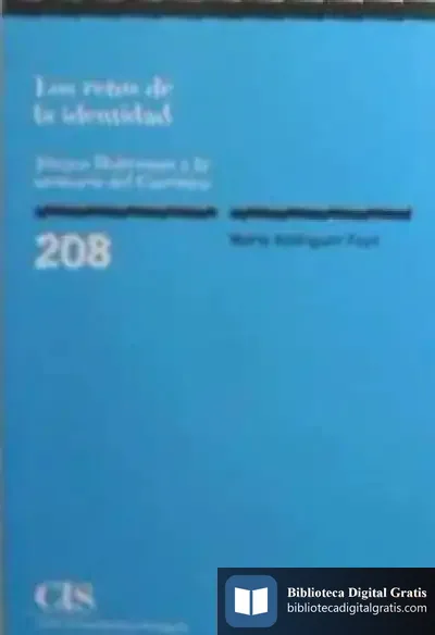 Descargar Los Retos De La Identidad de Icb