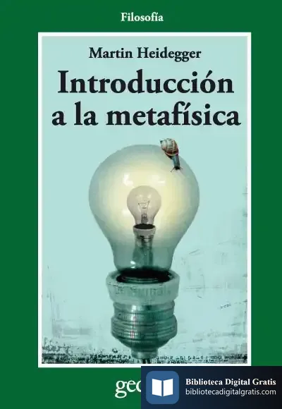 Descargar Introduccion A La Metafísica