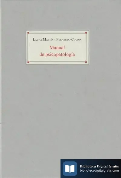 Descargar Manuel De Psicopatología de Martí Domínguez Romero