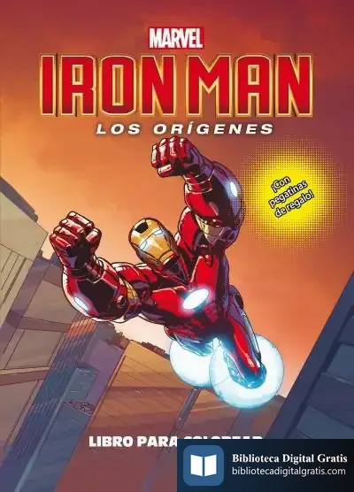 Descargar Iron Man. Los Orígenes. Libro Para Colorear de Marvel