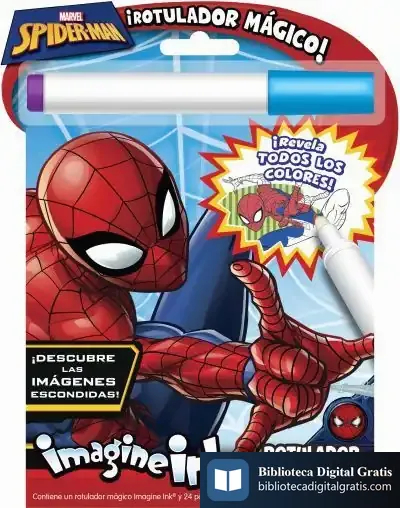 Descargar Spider-Man. Rotulador Mágico de Marvel