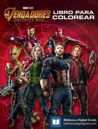 Descargar Vengadores. Infinity War. Libro Para Colorear de Marvel