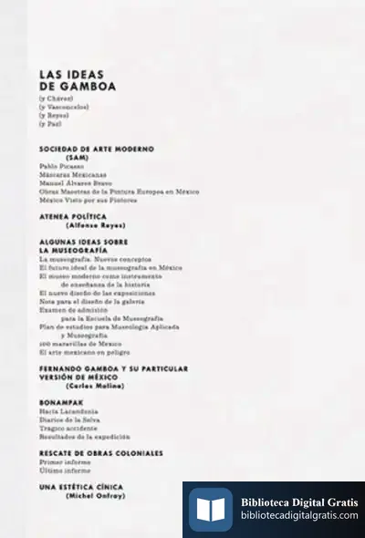 Descargar Las Ideas De Gamboa