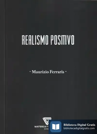 Descargar Realismo Positivo de Maurizio Ferraris
