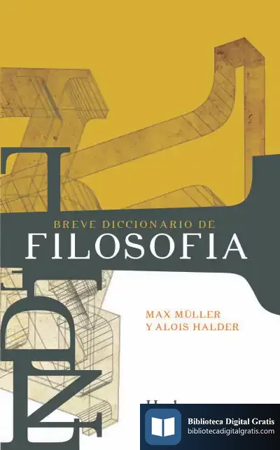 Descargar Breve Diccionario De Filosofía de Francisco Rodríguez Marín