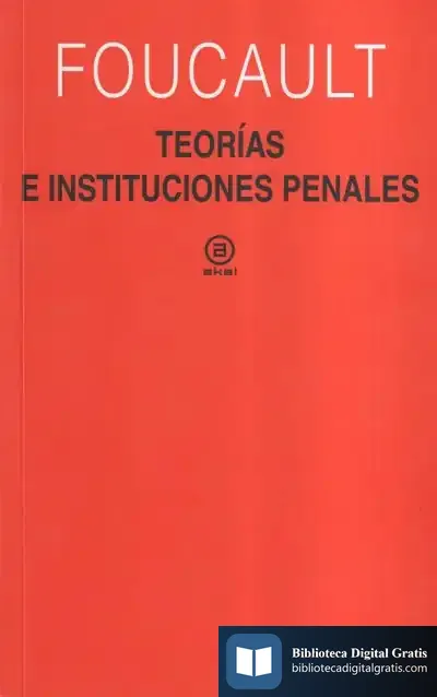 Descargar Teorías E Instituciones Penales