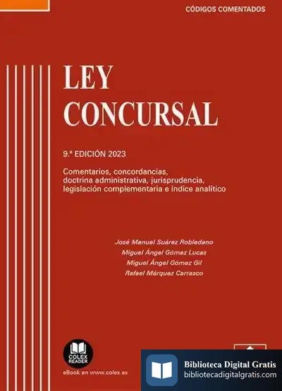 Descargar Ley Concursal - Código Comentado