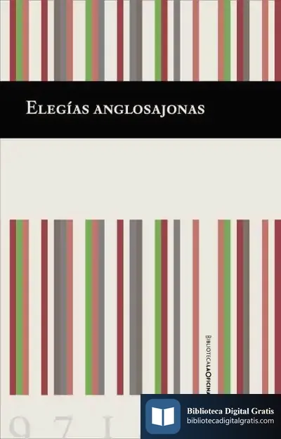 Descargar Elegías Anglosajonas de Marta Llorente Díaz