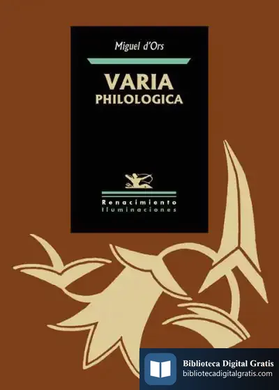 Descargar Varia Philologica
