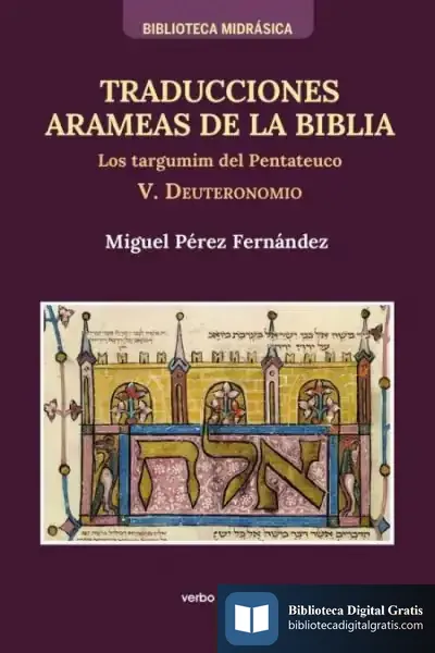 Descargar Traducciones Arameas De La Biblia - V de Miguel Pérez Fernández