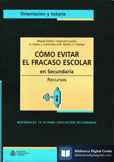 Descargar Cómo Evitar El Fracaso Escolar En Secundaria de Emiliano Navas Sánchez
