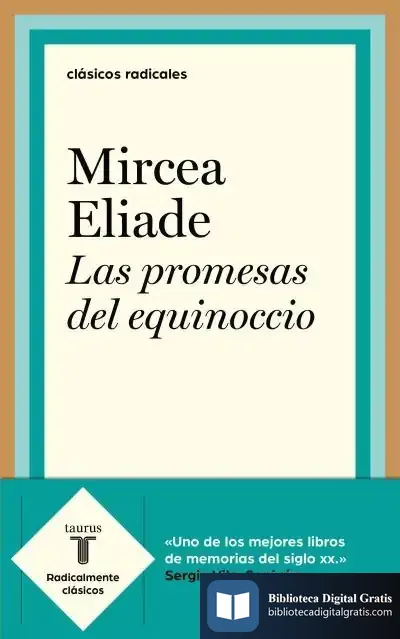 Descargar Las Promesas Del Equinoccio de Mircea Eliade