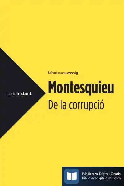 Descargar De La Corrupció de Montesquieu