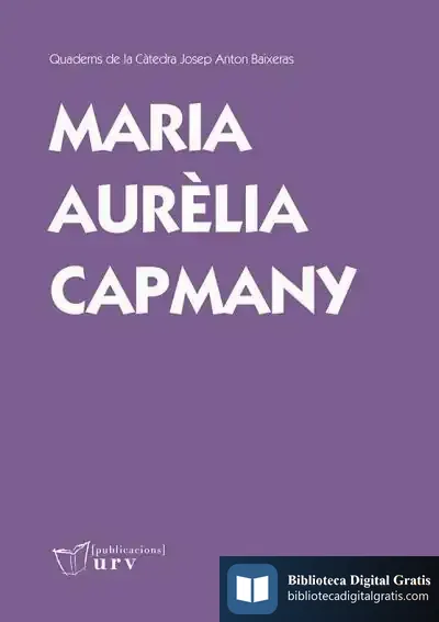 Descargar Maria Aurèlia Capmany