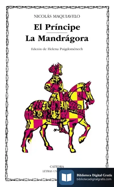 Descargar El Príncipe; La Mandrágora de Manfred Frank